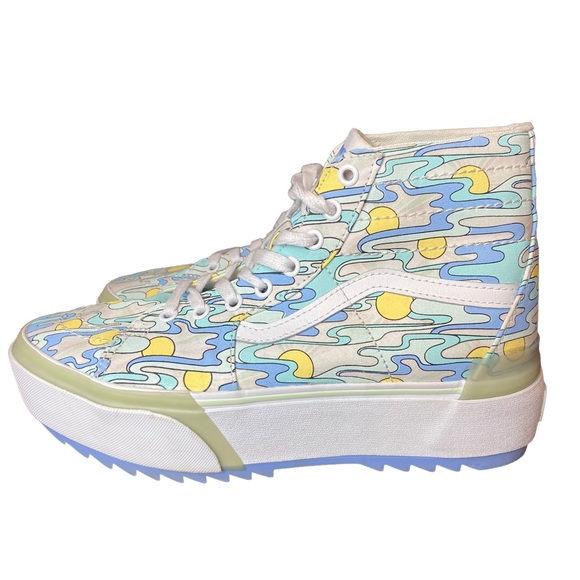 Vans SK8-HI TAPERED STACKED SHOE Size 9.5 Women’s UV Color Changing - Picture 3 of 15